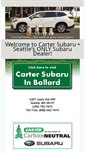 Mobile Screenshot of cartersubaru.com